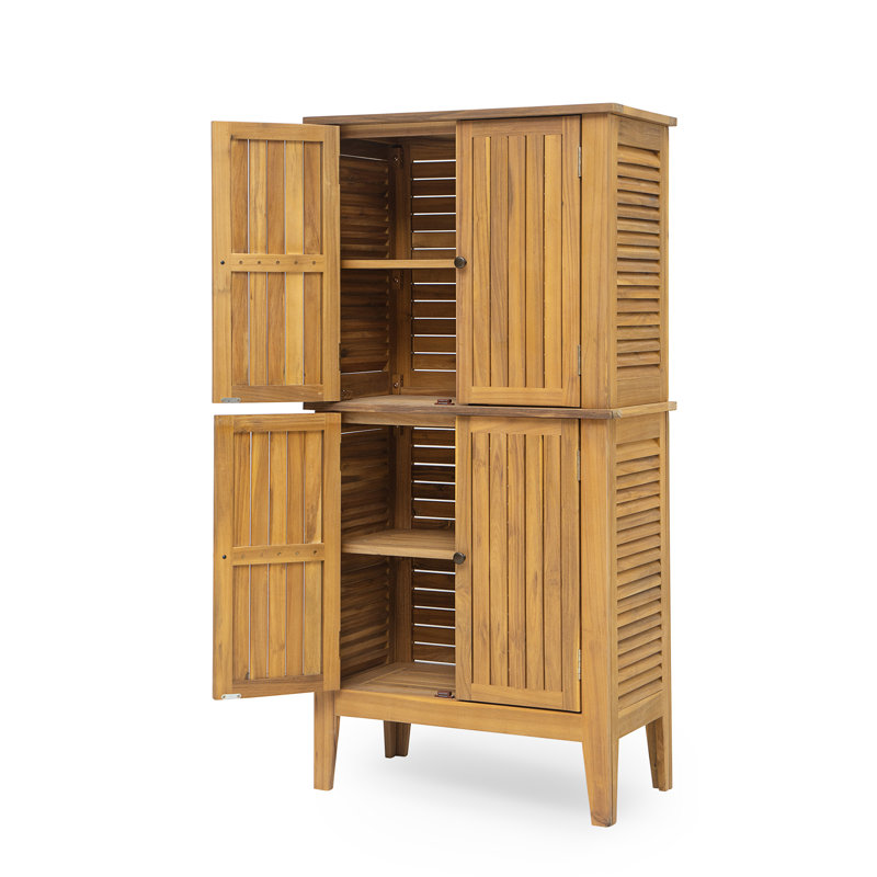 Kedzie Acacia Wood Cabinet