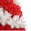 Arbre de Noël artificiel Candy Cane - 300 lumières DEL, 900 branches flexibles | Décoration de Noël créative