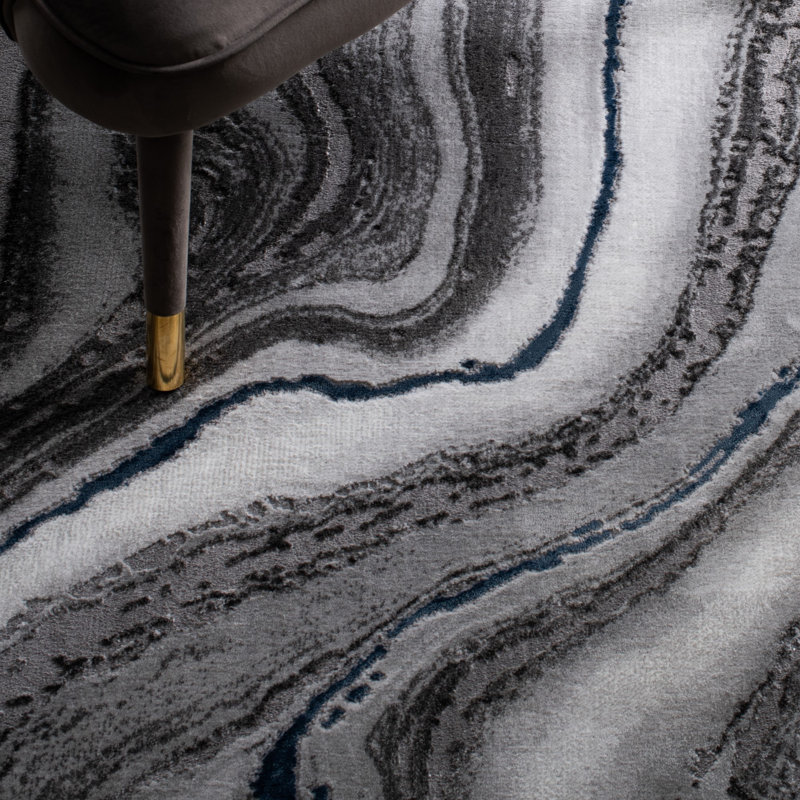 Kirkus Performance Abstract Rug, Rectangle 2'3" x 4'