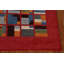 Tapis indien géométrique moderne