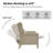 Terren 28.74" Wide Upholstered Push Back Recliner-143104692