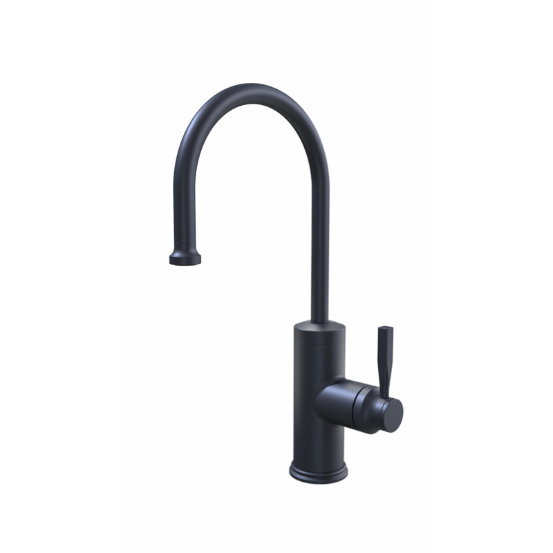 Robinet filtre, froid seulement, Noir mat