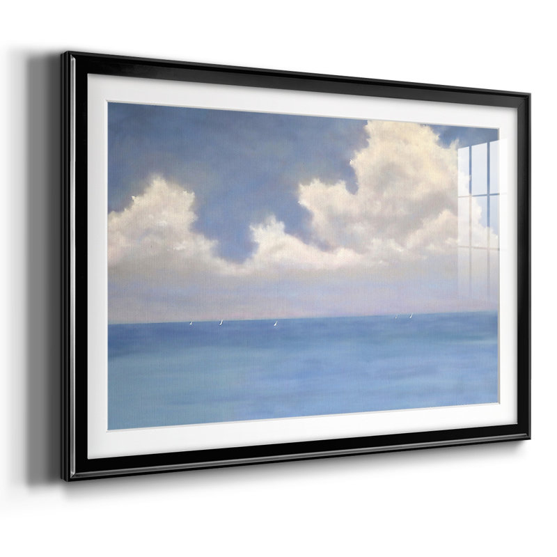 Race Day II, reproduction d'art encadrée, Noir, H 30 po x l 44 po x P 1,5 po