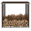 Log Storage Shed Galvanised Steel-792939705