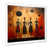 White Single Picture Framed