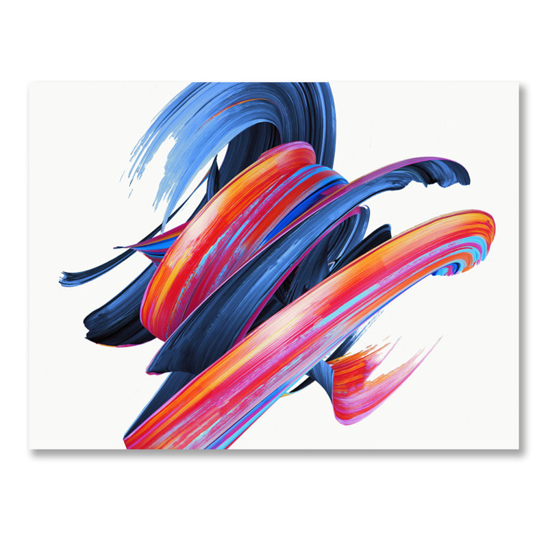 Torsades torsadées - impression sans cadre, Plastique / acrylique, H 16 po x l 20 po