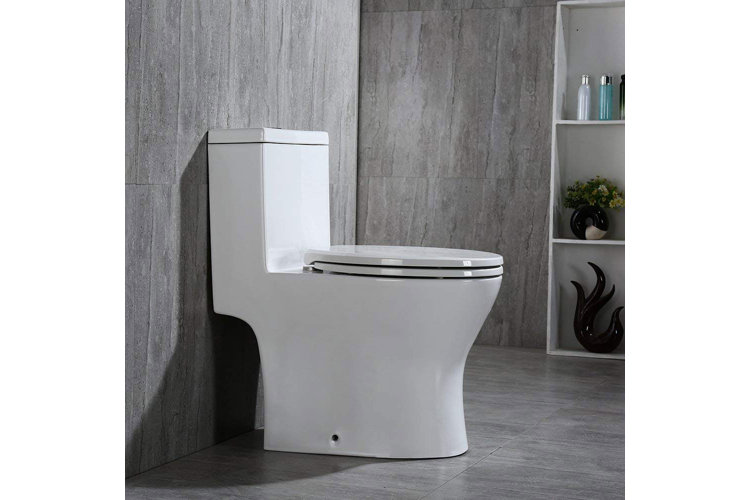 floor-mounted toilet