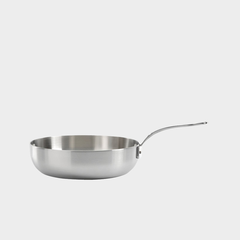Samuel Groves Stainless steel tri-ply non-stick milkpan, 21 cm