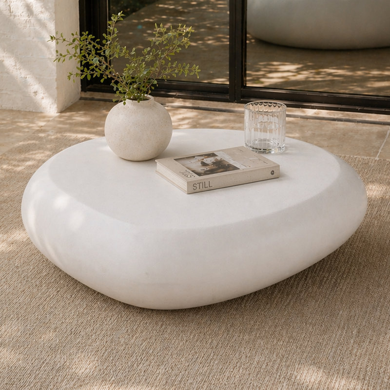 Pebble-shaped Coffee Table