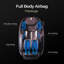 Fauteuil de massage chauffant en similicuir 4D Dual Core
