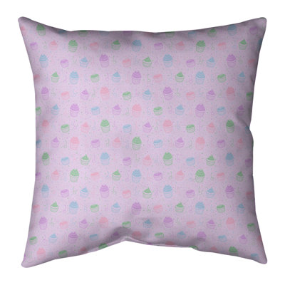Housse et insert de coussin en daim Katelyn Elizabeth