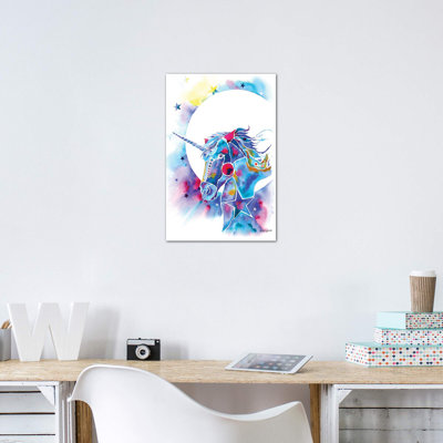 «Unicorn» par Jo Lynch - impression d'art graphique
