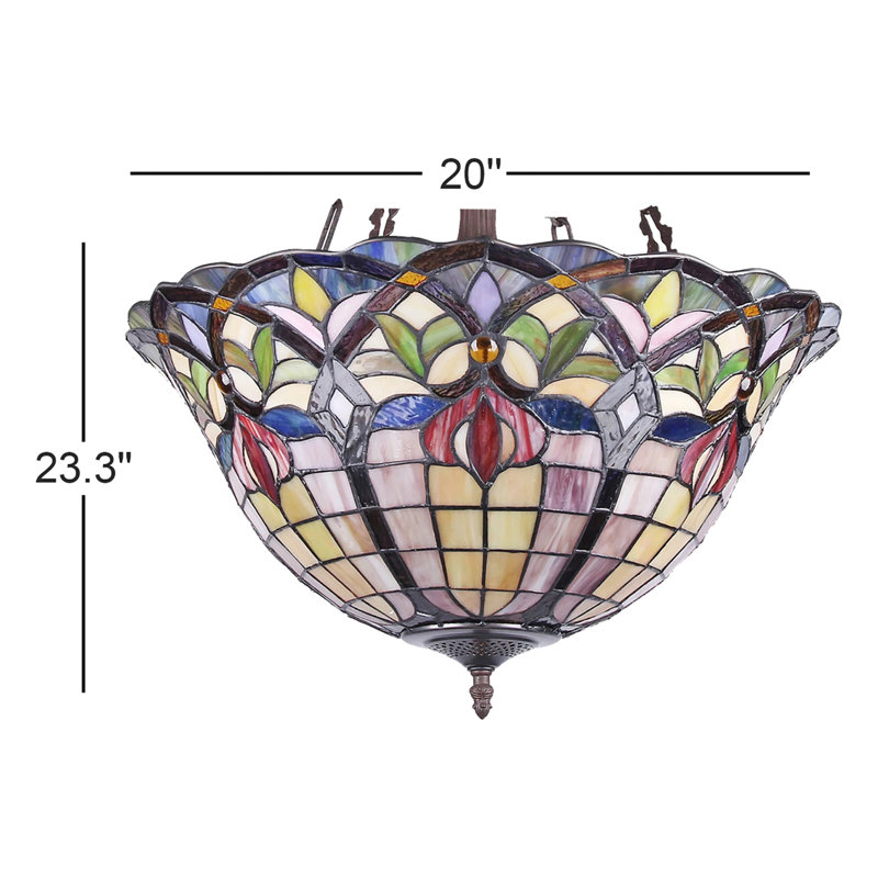 Luminaire suspendu bol 3 lumières unique Laurie
