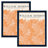 Aluminum Gold Edge Enamel Frame 2 Set-1509728329-1508075958