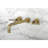 Kingston Brass Concord Two-Handle 3-Hole Wall Mount Roman Tub Faucet-72475871-44388681