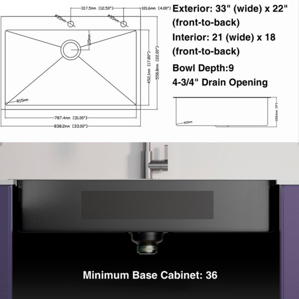 Dimensions du produit