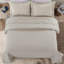 Ensemble de courtepointe à bords festonnés en coton délavé pour chambre de ferme Cert Certifié OEKO-TEX-129754356-129754357