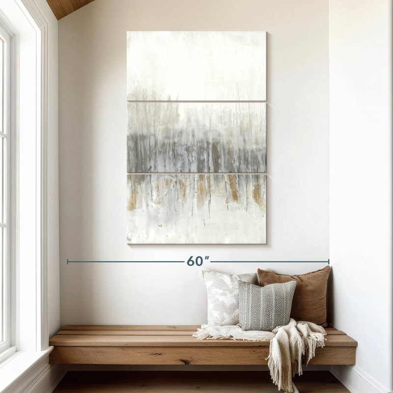 Avery Neutral Wave I, 50" H x 32" W