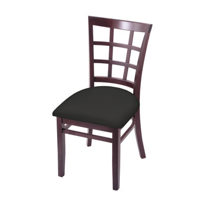 Chaise d'appoint à dossier échelle en bois massif