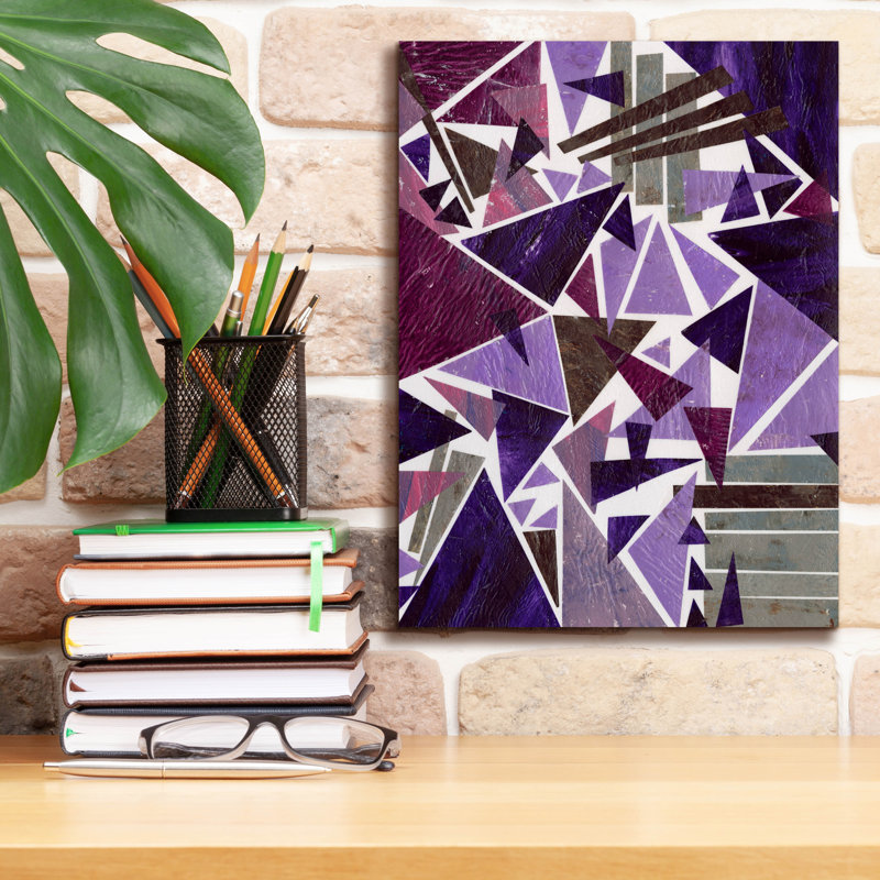 «Purple Dream II» par Regina Moore, H 16 po x l 12 po x P 0,75 po
