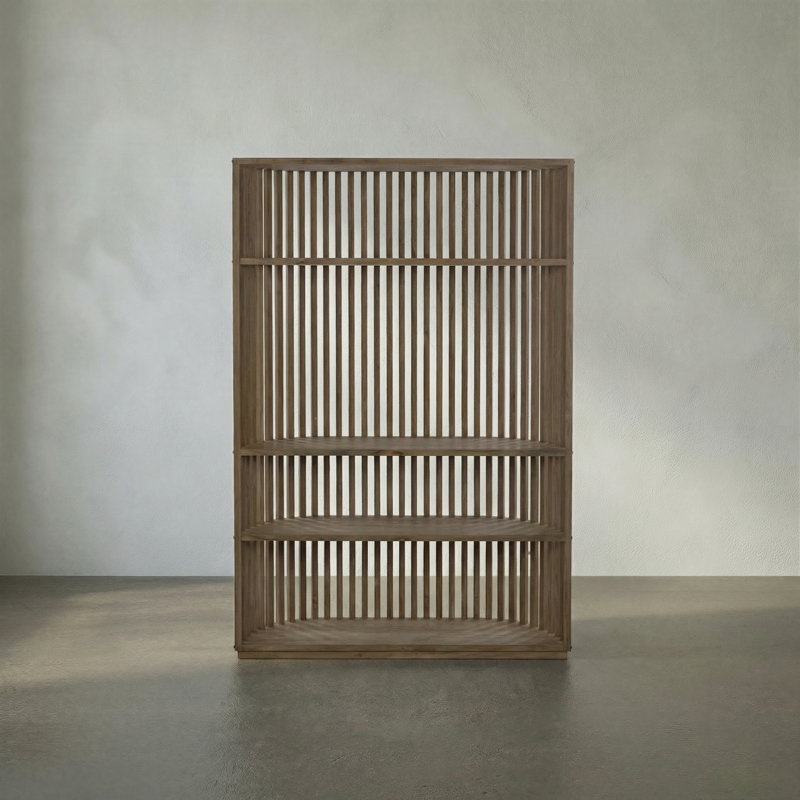 Opal Solid Wood Bookcase
