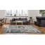 Tapis crème / gris foncé Shivers-530334933