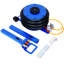 Cric pneumatique triple sac 5T, sac pneumatique Jack 3, capacité de levage de 16T 5T 11000Lbs, terrain facile à replier, couleur bleue