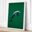 Leaping Dolphin Coastal - Wrapped Canvas-1866089642-1866089685