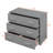 Twin Size Loft Bed With Cabinet And Shelf-1236290262