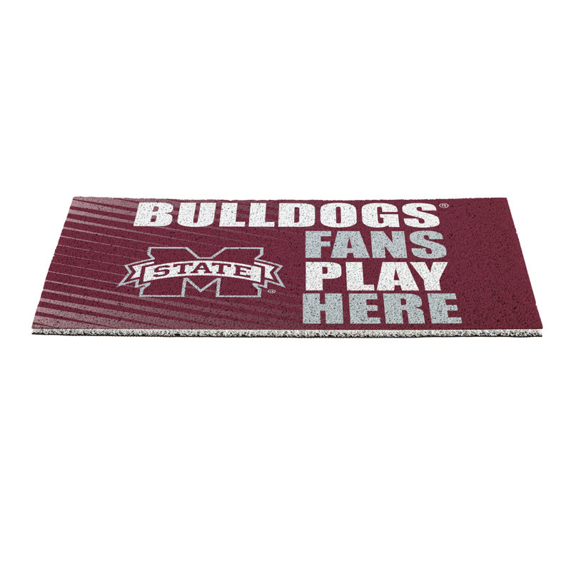 Tapis en PVC de l'Université Mississippi State, 28 po x 16 po