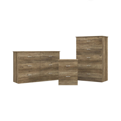 Allyannah 3 Pieces Bedroom Set