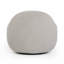 Fauteuil pivotant gris chaud Tiago