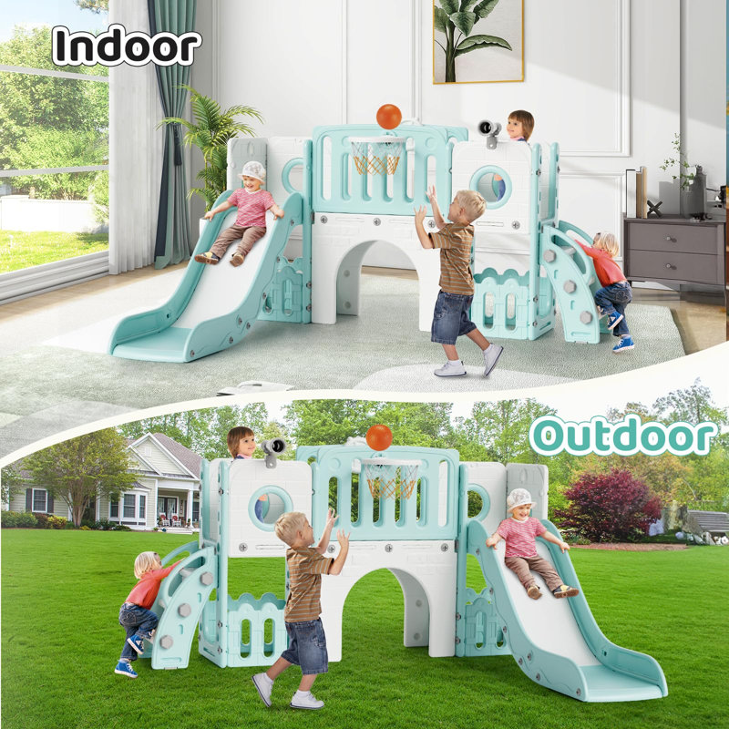 LIFERUN Indoor Slide, Green
