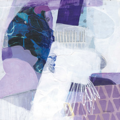 Abstract Layers III by Kathy Ferguson - Wrapped Canvas Print