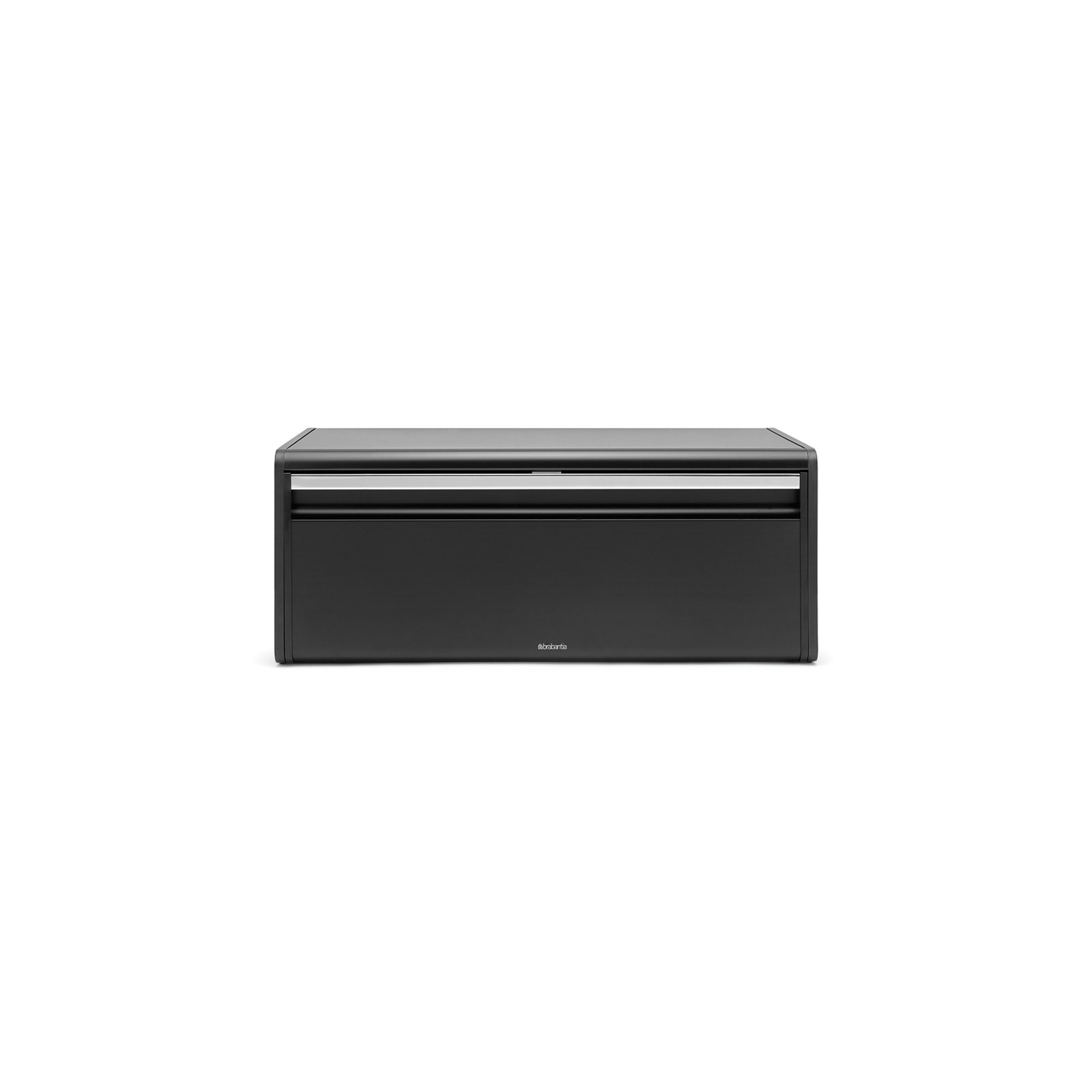 Brabantia Fall Front Bread Box, Matte Black