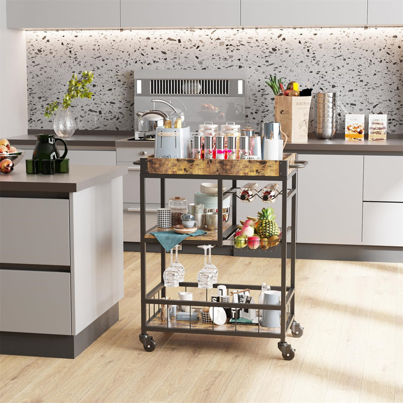 35 in. H x 26.42 in. W Utility Cart