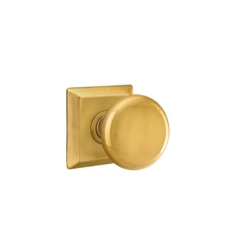 Passage Providence Knob with Quincy Rose, French Antique Brass