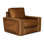 Uptown Cowboy Leather Swivel Club Chair
