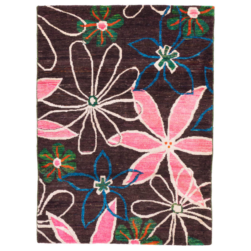 Tapis brun Opulence 4 pi 10 po x 6 pi 8 po