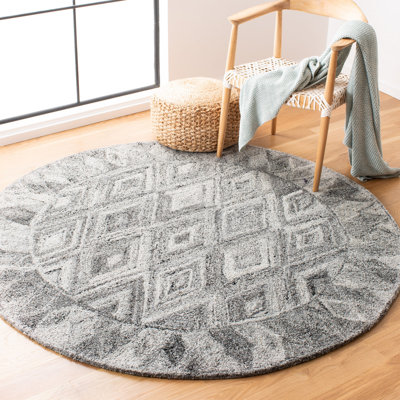 Hamm Hand Tufted Performance Geometric Rug