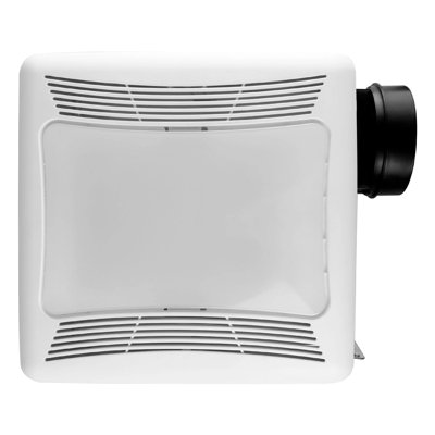 50 CFM, 2.5 Sones Ceiling Mounted Bathroom Exhaust Fan