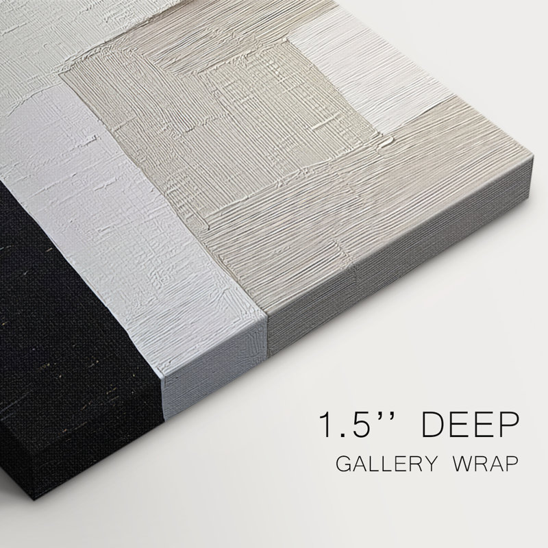 Série ABSTRACT DCXLIX - Toile tendue avec châssis de qualité supérieure - Prêt à être accroché, H 60 po x l 40 po