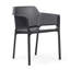 Chumasero Stacking Patio Dining Armchair with Cushion-16230605