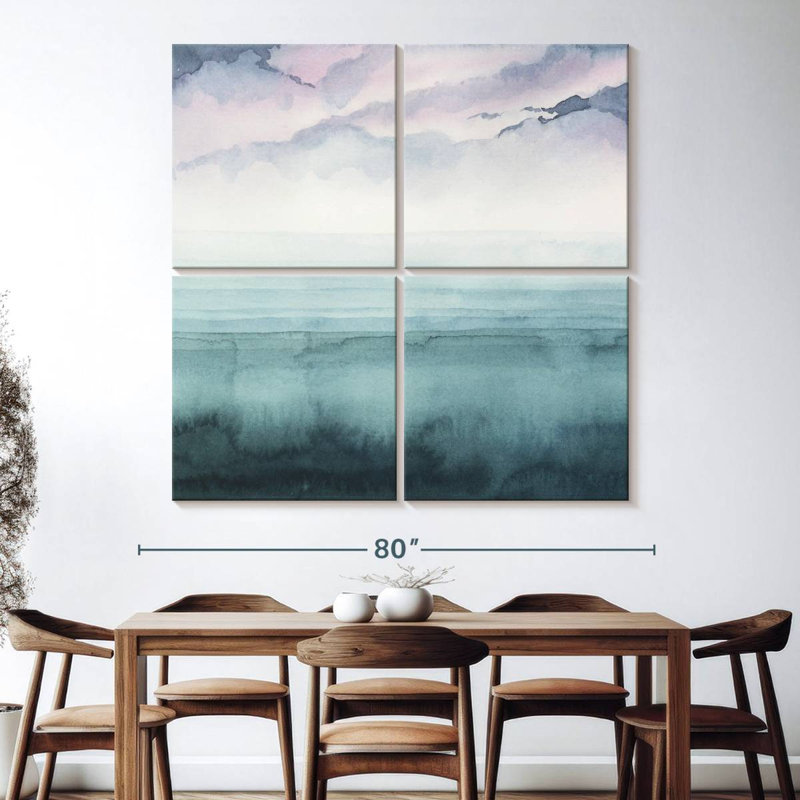 Avery Dusk On The Bay II, 74'' H x 74'' W