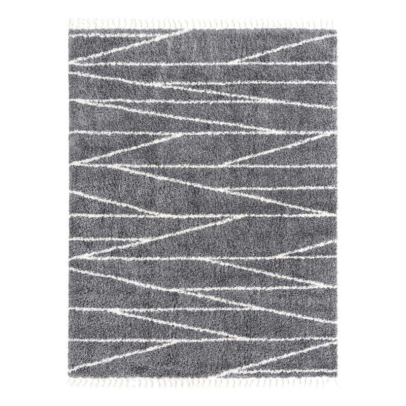 Ananya Striped Indoor Rug, Rectangle 7'10" x 10'