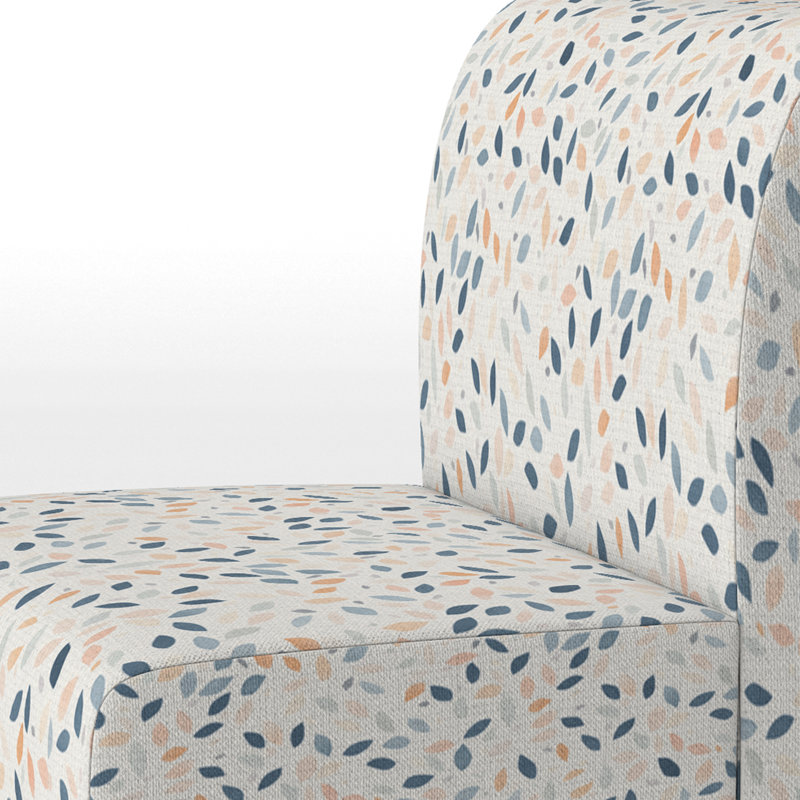 Fauteuil de chambre Abstract, Pantoufle sans accoudoirs