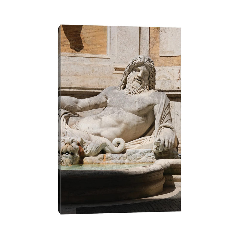 The Posseidon by Gilliard Bressan - No Frame Gallery-Wrapped Canvas Giclée on Canvas, 66.04 cm H x 45.72 cm W