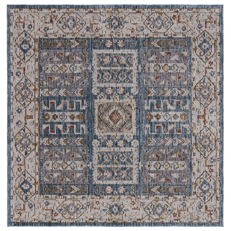 Sierra Performance Oriental Rug, Square 6'