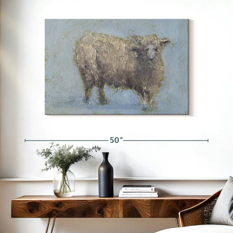 Sheep Strut I, 26" H x 39" W