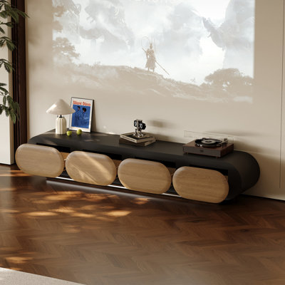 Meuble télé avec rangement italien minimaliste